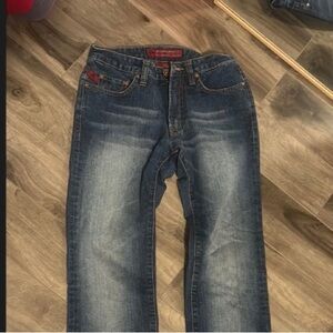 Parasuco Faded Wash Bootcut Jeans